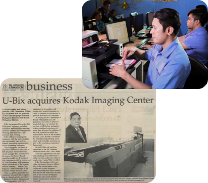 Acquisition of Kodak Imaging Center